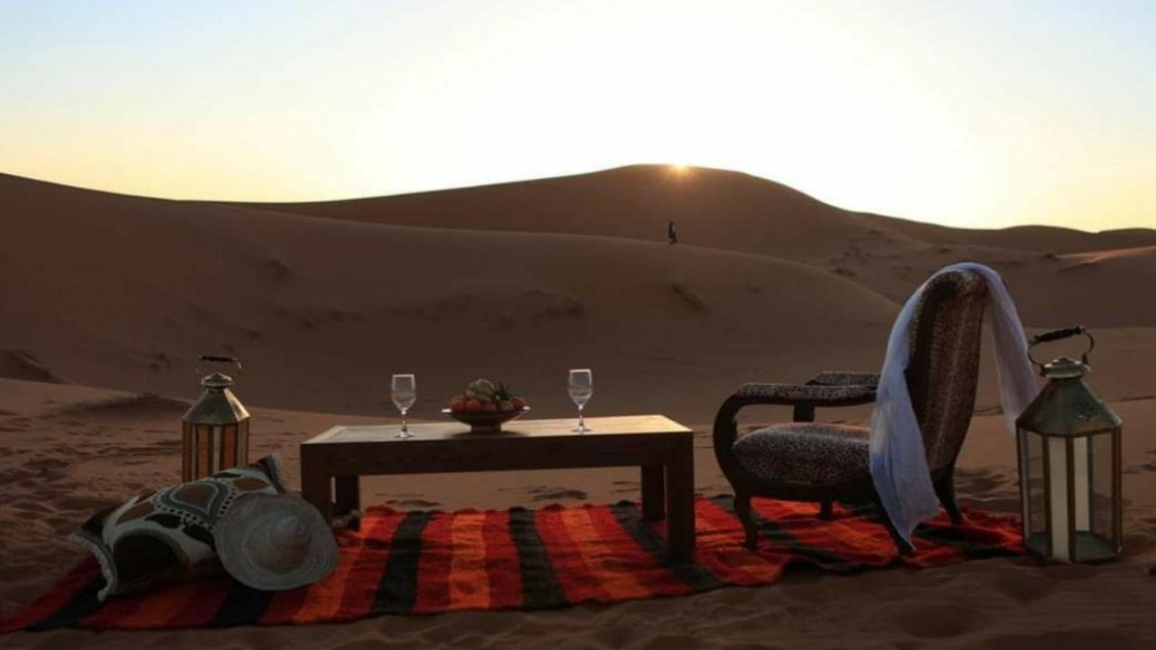 Hotel Erg Chebbi Luxury Camp Merzouga Exterior foto